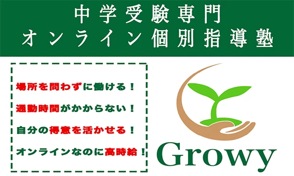 スライドイメージ（１） 個別指導塾Growy